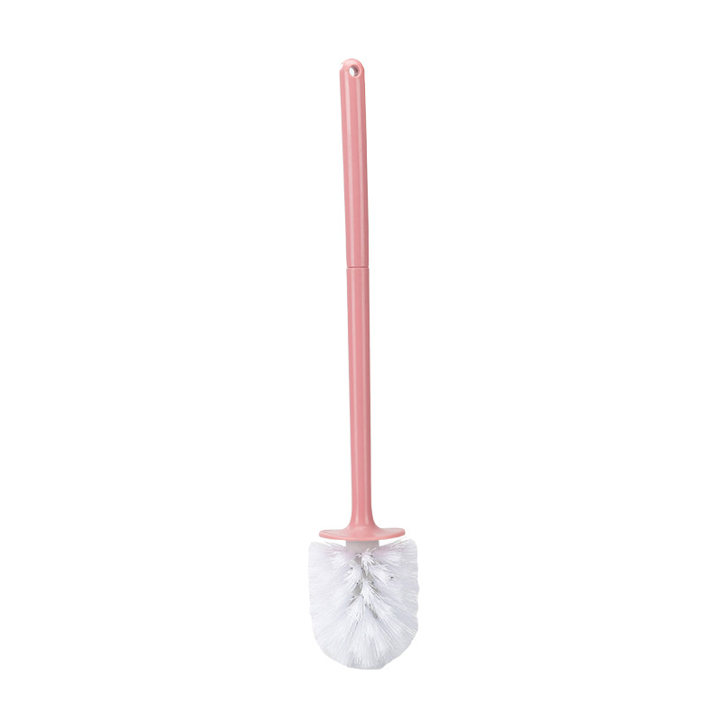 Creative toilet brush set, wall-mounted without dead corners, no need for drilling, household bathroom toilet brush, no dead corners cleaning brush Item Picture