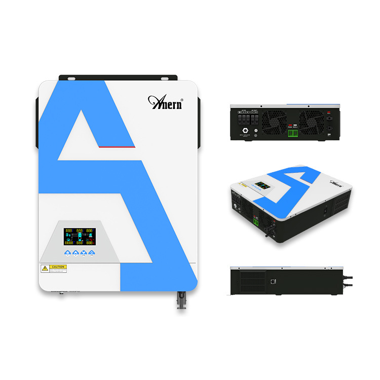 Anern 离并网混合太阳能逆变器 6.2KW正弦波逆变器 家用发电系统