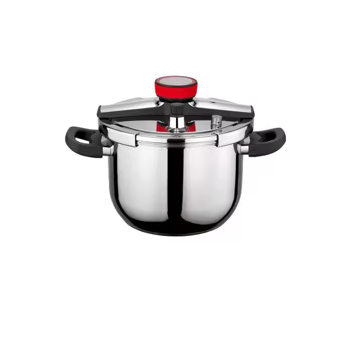 304 Stainless Steel Explosion-Proof Pressure Cooker Household Gas Cooker Induction Cooker General Uncoated Large Capacity Pressure Cooker Item Picture