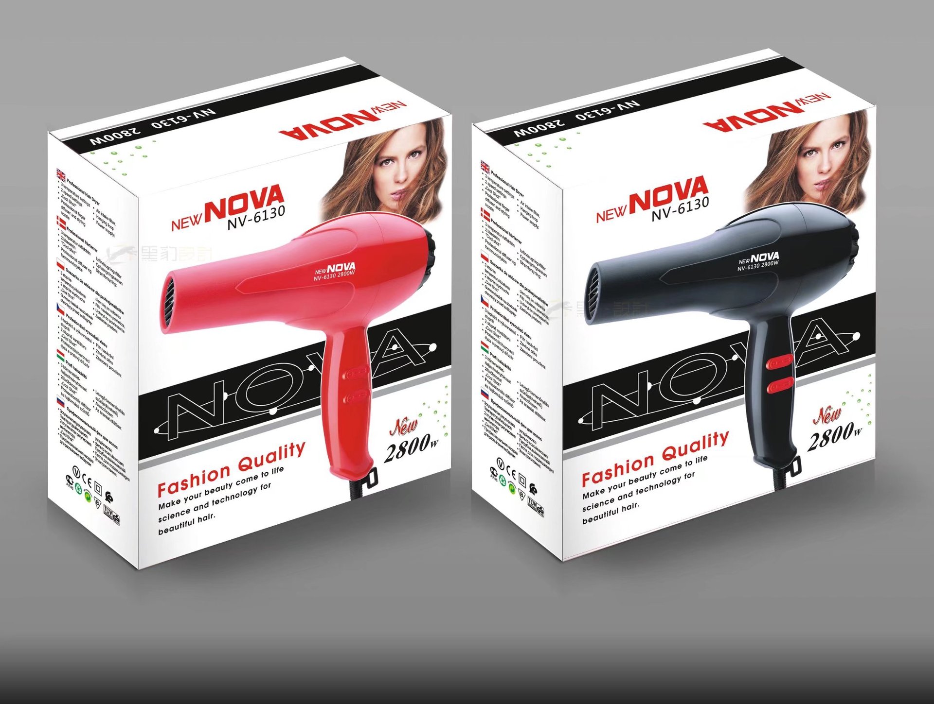 电吹风静音冷热风 吹风机恒温NV-6130吹风筒 跨境礼品特制小家电