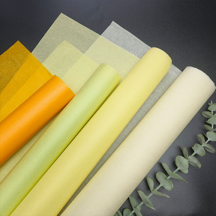 现货米黄色雪梨纸 浅米黄拷贝纸 奶黄色内衬纸拷贝纸奶油ins