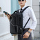 新款男式双肩包韩版休闲USB男士背包透气耐磨商务电脑包旅行包图