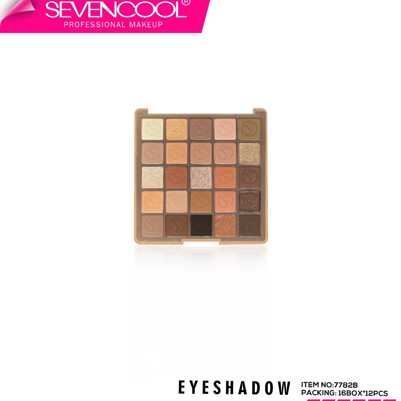 化妆品/眼影/Rosawee眼影/跨境专供眼影/甜心化妆品白底实物图