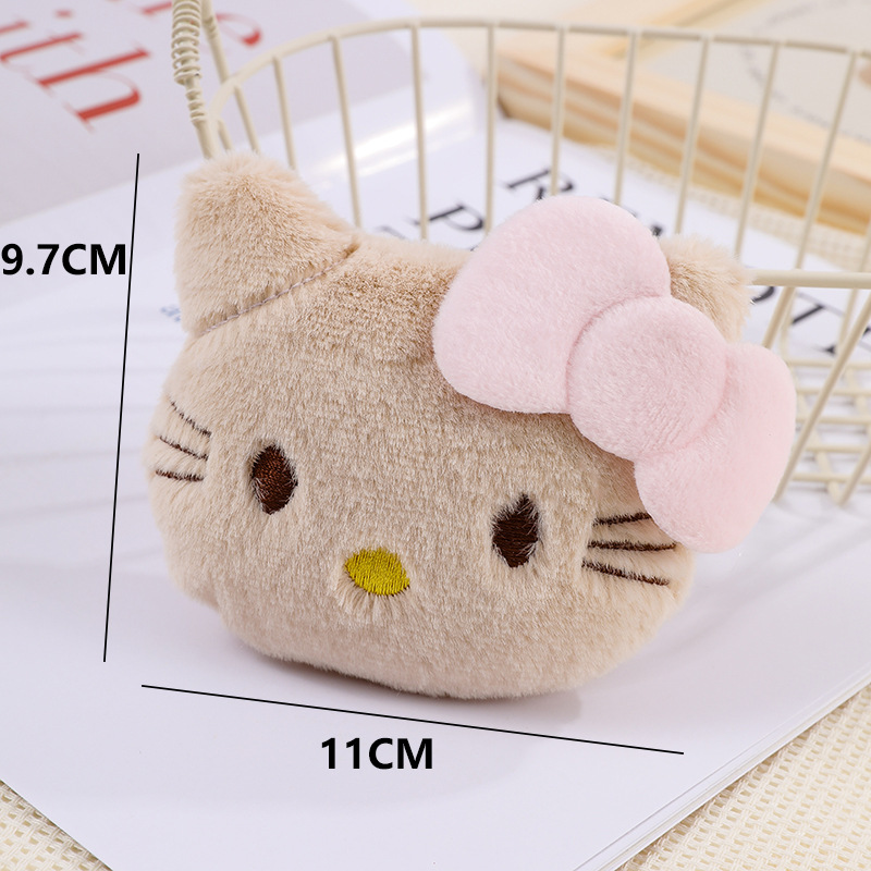 Japanese And Korean Plush Hairpin Accessories Cute Cat Hair Doll Accessories Diy Accessories Accessories Specification drawing