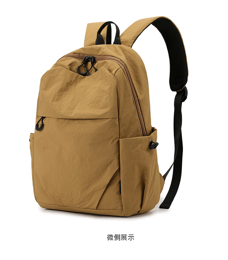 小型双肩包男小号潮牌迷你轻便学生书包运动短途出差旅行小背包女详情15
