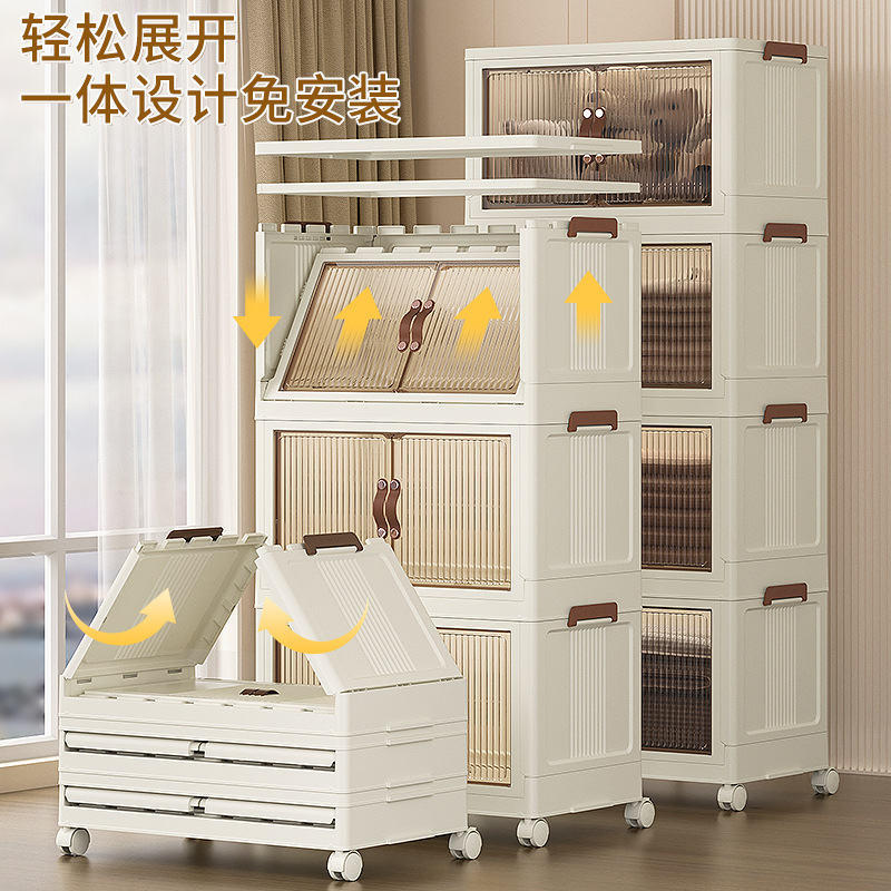 收纳箱/收纳箱棉麻/收纳柜/收纳箱子塑料/棉麻收纳箱产品图