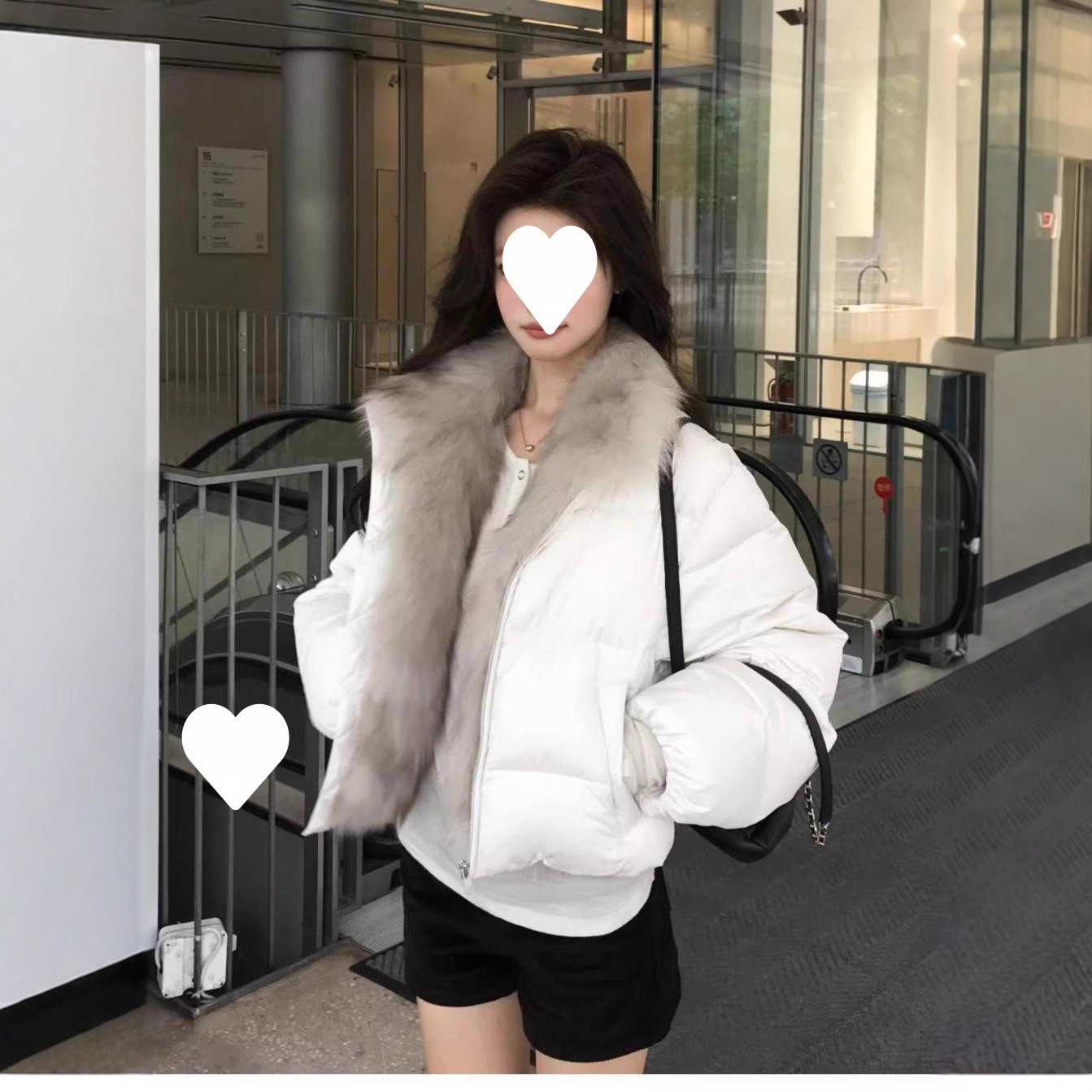羽绒服女宽松韩版/羽绒棉服女长款欧美/羽绒服女短款韩版/女装羽绒服/女款羽绒服细节图