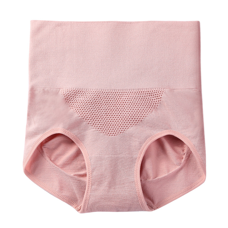 Women's High Waist Tummy Tuck Honeycomb Underwear Women's Warm Belly Size Women's Seamless Underwear Cotton Bottom Crotch Corset Bottom Pants Women Item Picture