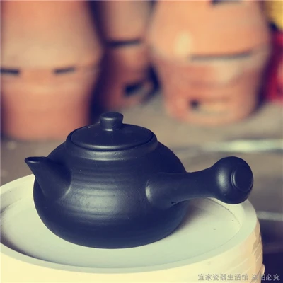 Wholesaling Purple Clay Kettle Charcoal Stove Kettle Hand-Held Pot Carbon Kettle Warm Wine Single Pot Pot Clay Pot Tea Ceremony All Handmade