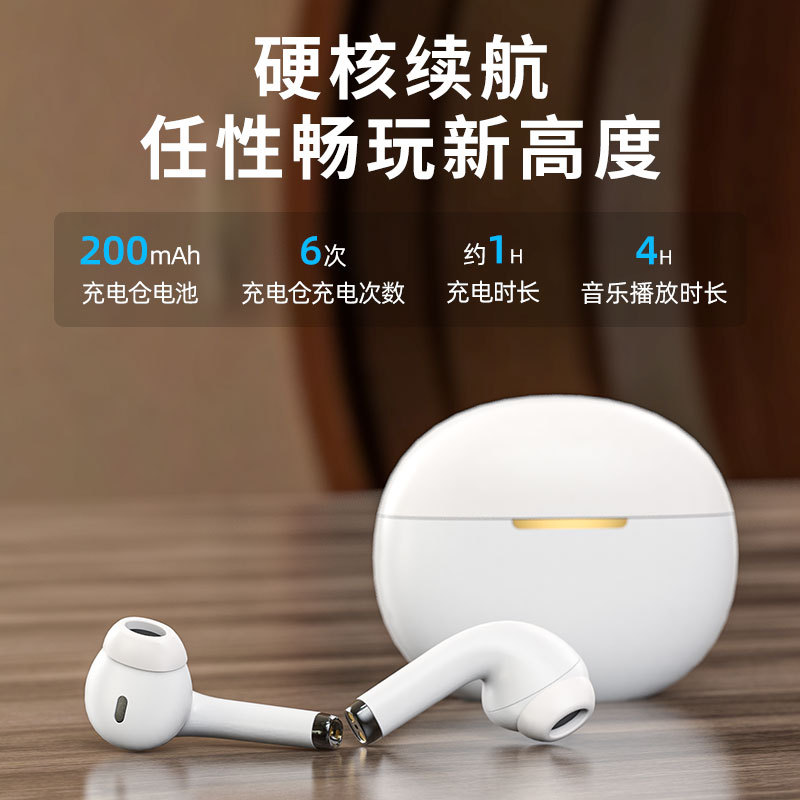 The new cross-border true wireless Bluetooth headphones T51 feature ultra-high sound quality, ENC noise cancellation, gaming, long battery life and trendy digital products Application Scenario