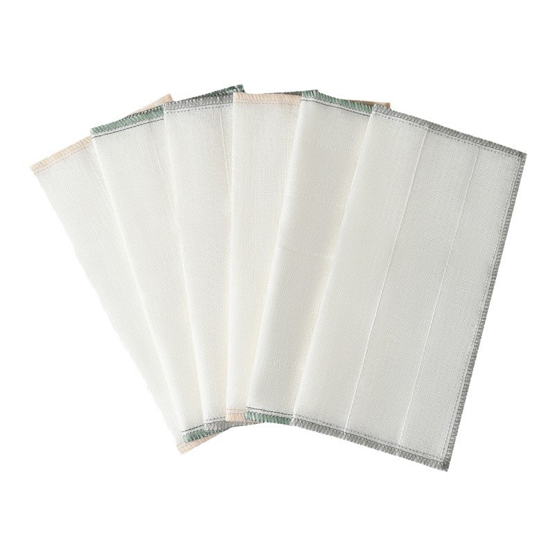 The kitchen scouring pad is not prone to shedding, the dishwashing cloth is oil-draining, and the household multi-functional cleaning cloth is easy to clean Item Picture