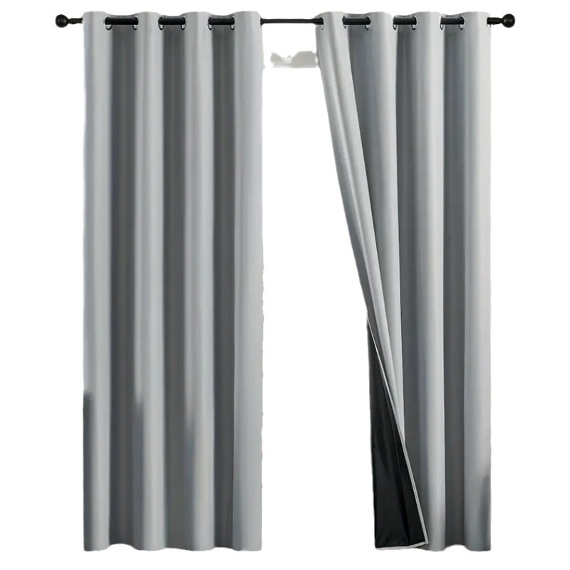 Cross-border foreign trade Amazon solid color full blackout curtain customization Temu AliExpress curtain wholesale Application Scenario