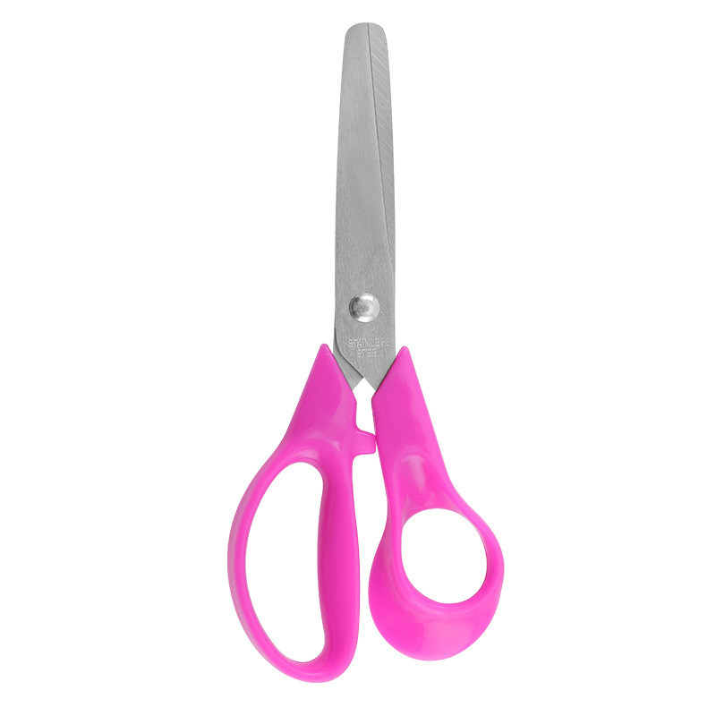 Manufacturer's stainless steel children's scissors, student art stationery scissors, scale round head handmade small scissors, wholesale for foreign trade Application Scenario