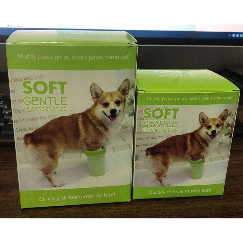 Pet foot wash cup, dog bathing wonder, pet cleaning supplies, beauty automatic foot wash machine, dog foot wash cup details Picture