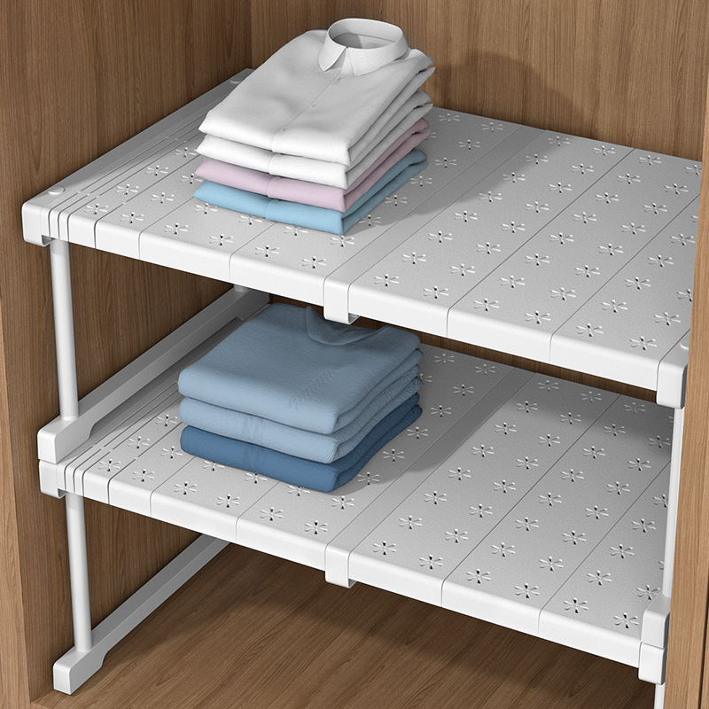Wardrobe layer partition, extendable cabinet, layer storage rack, sink under the cabinet, layer organization rack, storage wonder