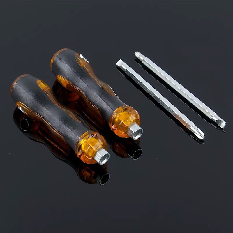 Factory direct sales of three-in-one multi-functional screwdrivers, cross-head screwdrivers, wholesale for two yuan details Picture