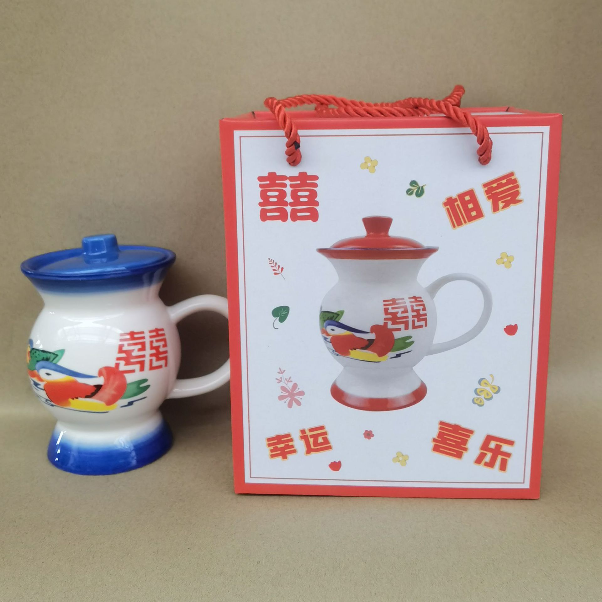 Creative Retro Wind Phlegm Meng Cup Hot Funny Mug Home Water Cup Personality Gift Cup Online Celebrity Specification drawing
