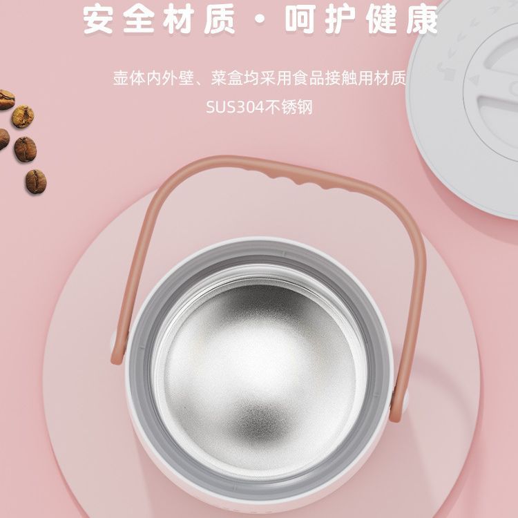 Garte Practical Insulated Lunch Box Office Lunch Box Portable One Person With Stainless Steel Multi-Layer Large Capacity Lunch Box details Picture