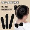 A classic and practical soft sponge bun hair styling tool for girls that won't harm hair and tightens flower bud heads. It's a handy tool for lazy people details Picture