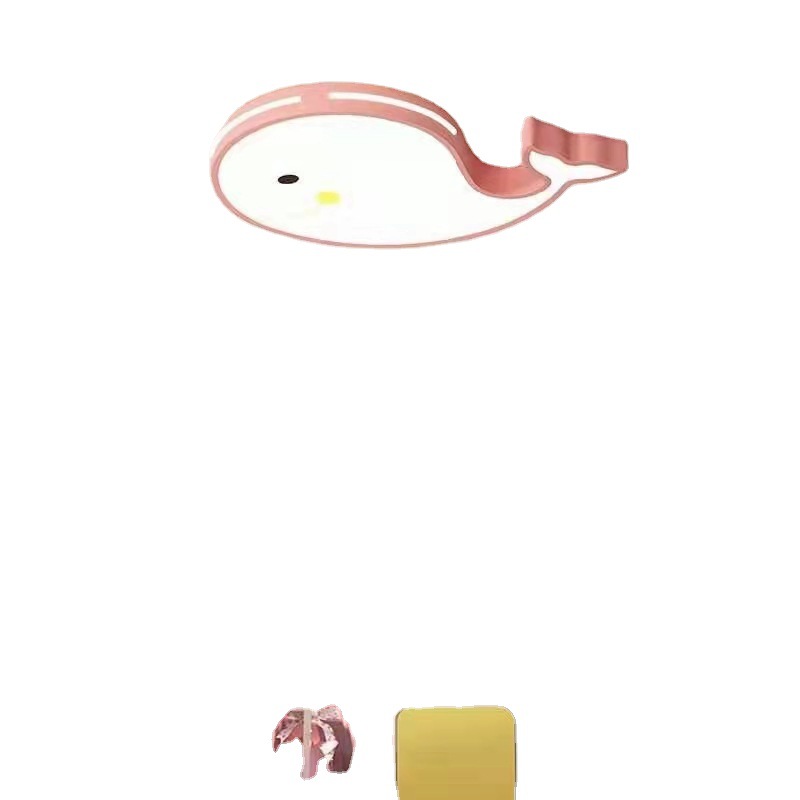 Ballena luz de habitación de niños luz de dormitorio niño dibujos animados creativos princesa cálida habitación de niñas techo luz led Item Picture