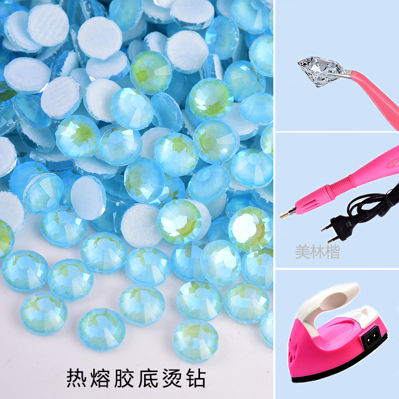 烫钻/烫钻贴树脂/美甲树脂花/t恤女/烫钻烫图贴布烫钻细节图