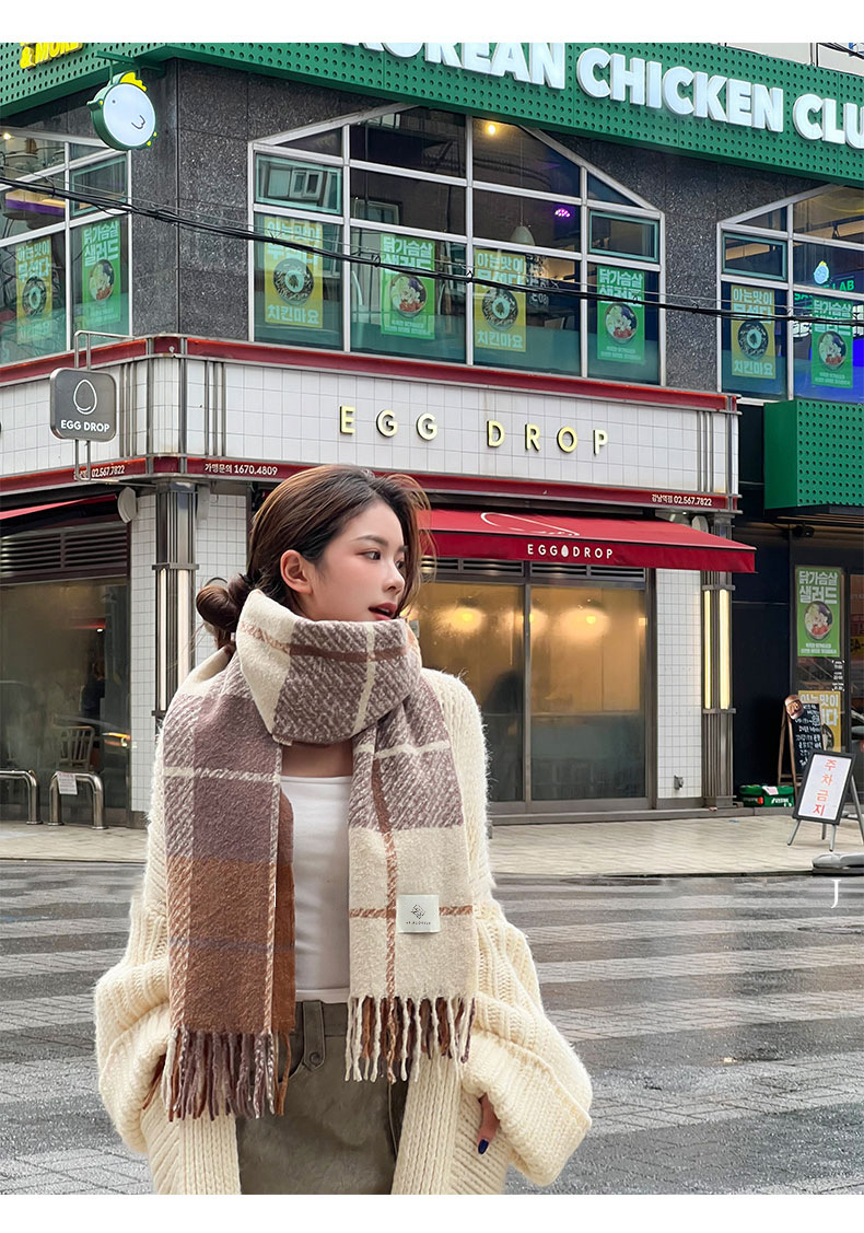 围巾女款冬季2025新款秋冬韩系氛围感情侣保暖学生高级感女士围脖详情4