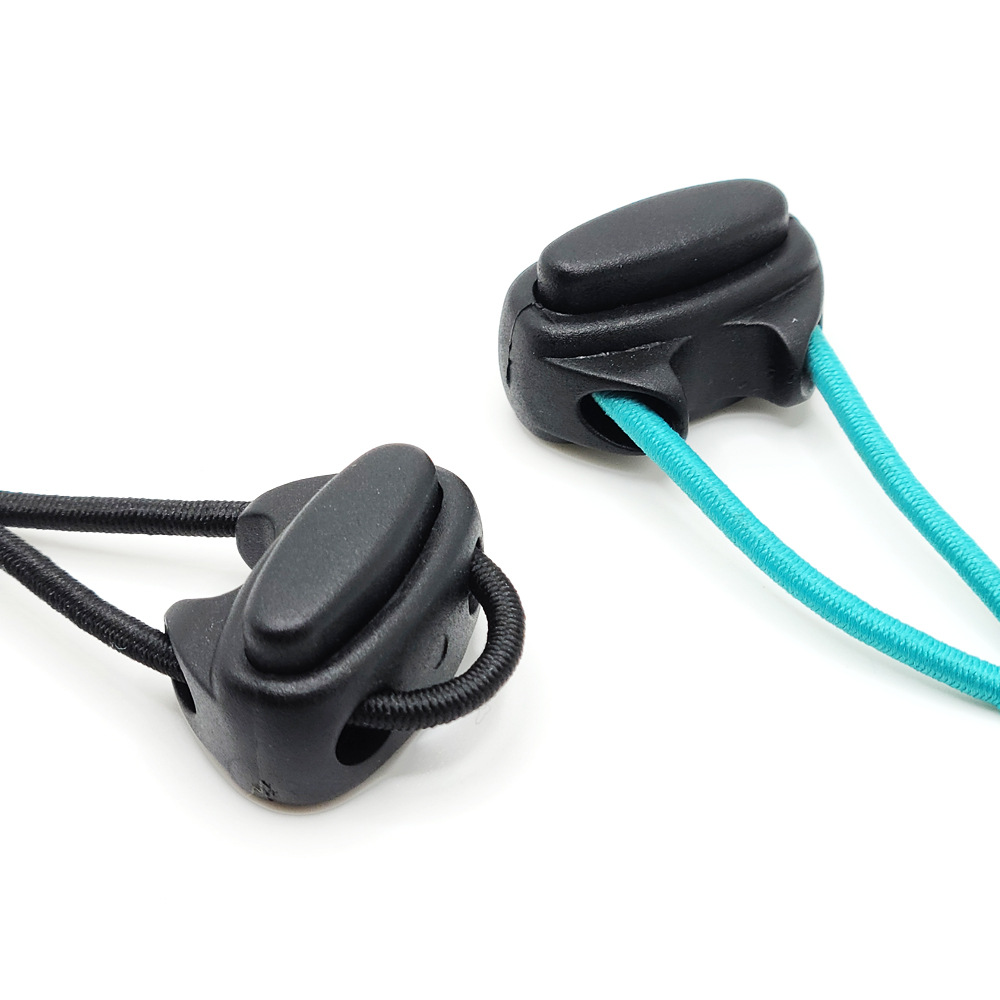 Bag adjustment rope buckle, special-shaped spring buckle, nylon elastic rope buckle, pocket drawstring buckle, pig nose buckle, adjustment buckle Application Scenario