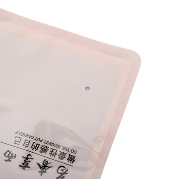 Underwear Bag Pink Translucent Bag Tights Leggings Face Mask Plastic Ziplock Bag Wholesale Item Picture