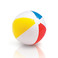 沙滩球/充气球/沙滩运动排球/皮球/球白底实物图