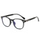 新款TR90眼镜金属平光镜 个性克罗芯镜腿复古眼镜框 防蓝光眼镜图
