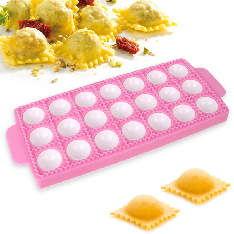 10PC square Italian dumpling molds, fondant cake decorations, new DIY baking tools Specification image