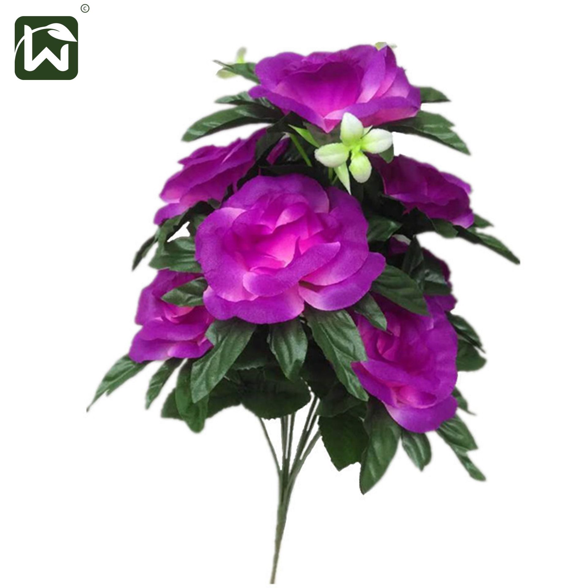 Wholesale of cheap, beautiful and elegant artificial flowers, flower heads, flower decorations, flower arrangements, flower ornaments and floral art details Picture