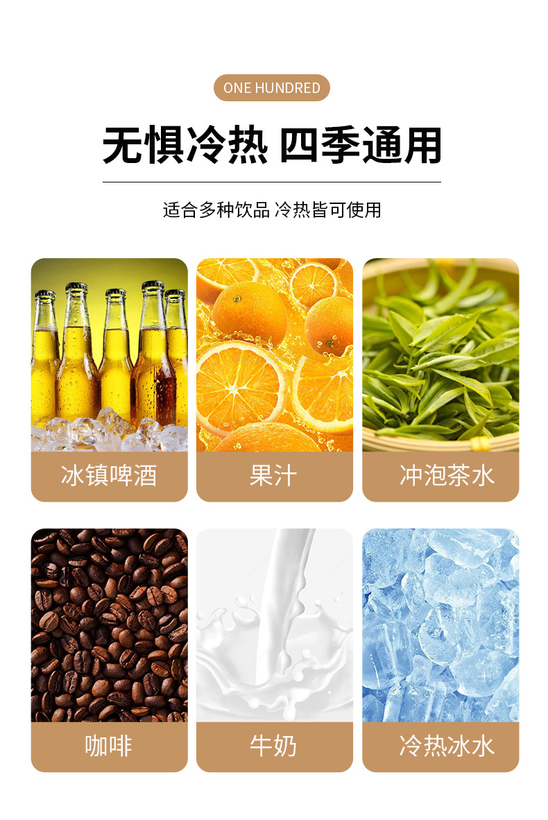 咖啡杯一次性带盖加厚家用牛皮纸杯子奶茶热饮打包杯外带定制商用详情6