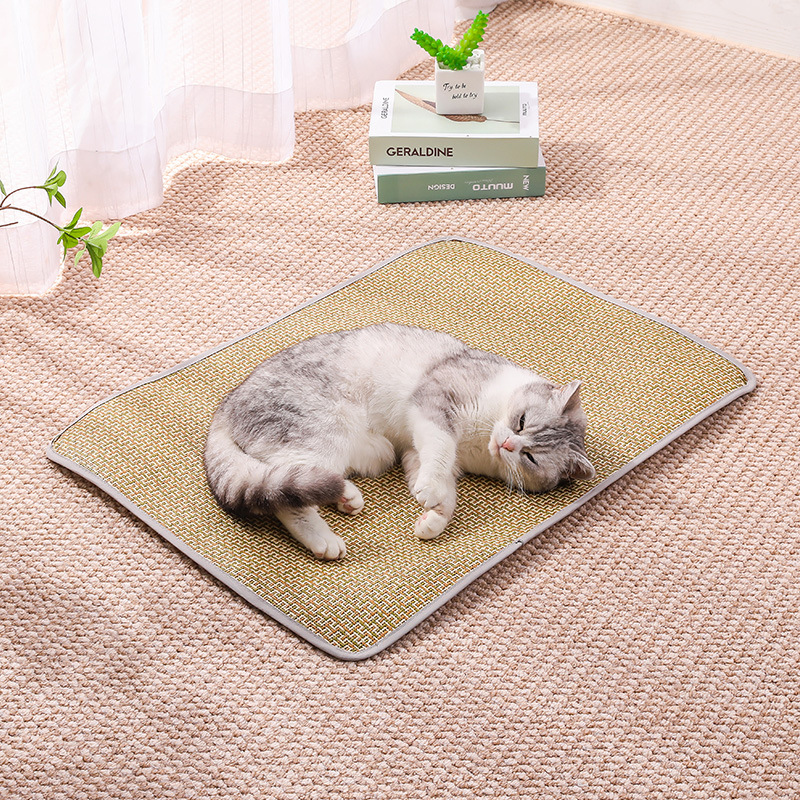 Dog summer cat cool MATS, summer pet ice MATS, cool MATS, dog MATS, all-season sleeping MATS, dog bed floor MATS details Picture