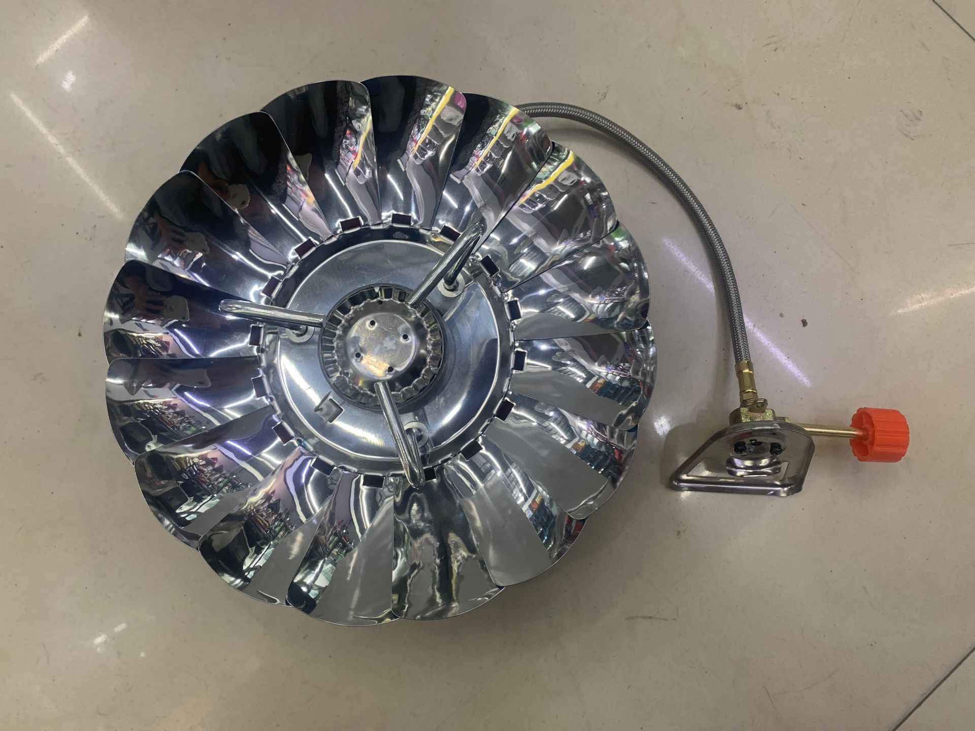 Manufacturers directly for the new portable outdoor picnic cooking tea barbecue with windproof natural gas stove camping stove Specification drawing