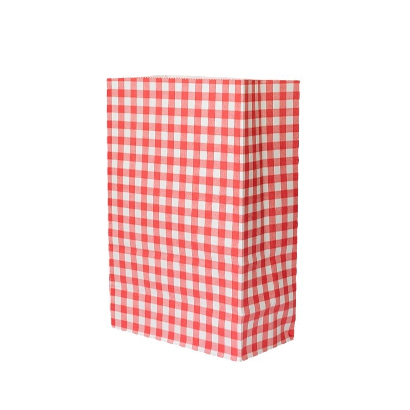 Cross-border ins colored kraft paper bags for Children's Day birthday gifts, gift bags, blind bags, packaging bags, popular desktop storage Item Picture