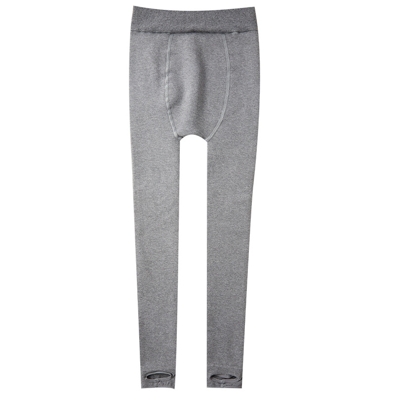 Fat Sister Plus Fat Oversized Leggings Autumn And Winter Plus Fleece Thickening Female Fat Mm200 Catties Rich Sister One Step On Foot Pants Item Picture
