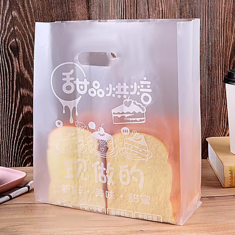 塑料手提袋实物图