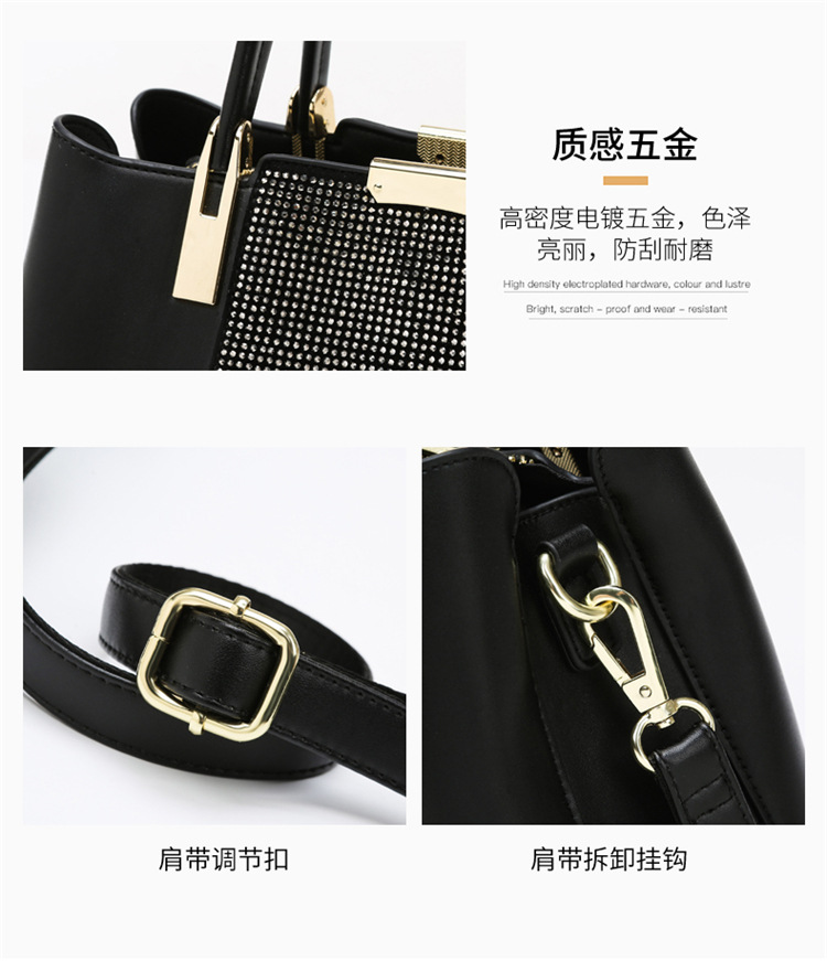 女士手提包时尚大容量托特包女新款高级感妈妈包上班通勤单肩女包详情12