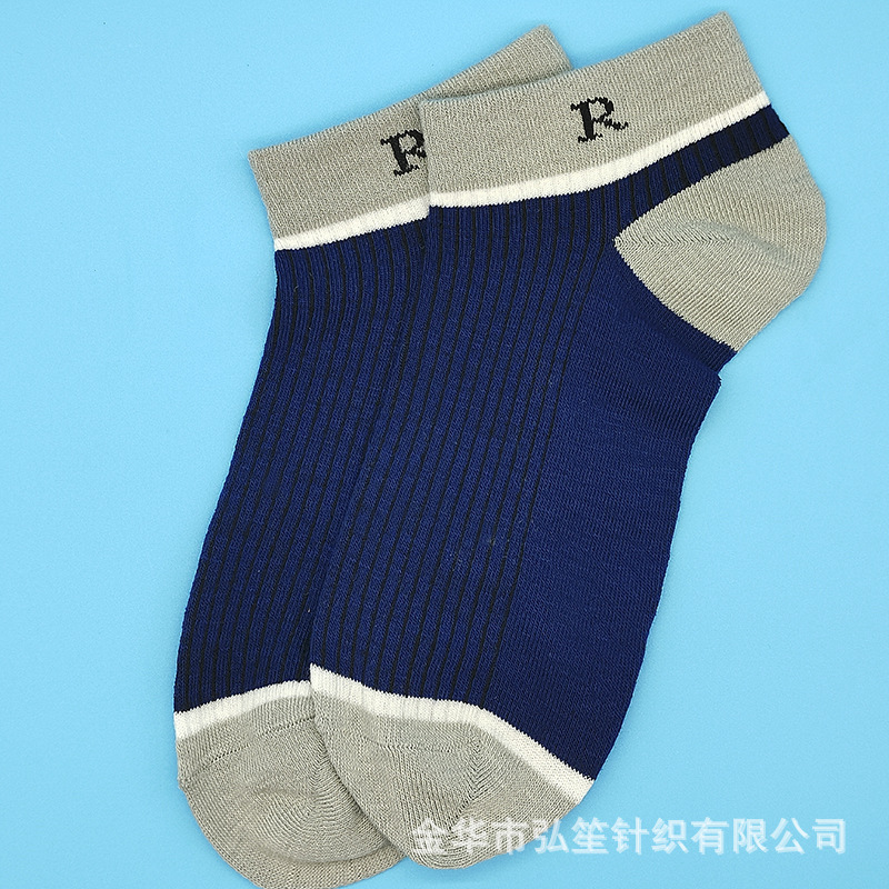 Men's socks, short socks, spring and summer sports, anti-odor, sweat-absorbing, boat socks, breathable, thin, shallow men's socks, black and white thin cotton socks Application Scenario