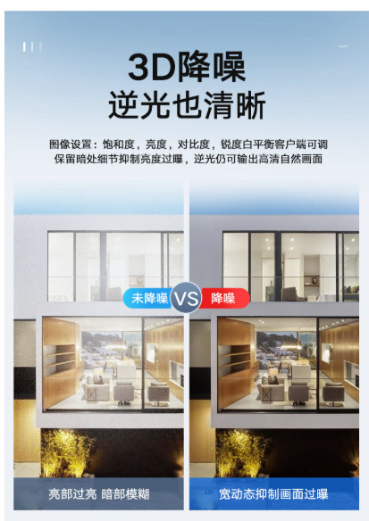 Hikvision 2-megapixel full-color surveillance camera voice intercom network camera for intelligent monitoring of people and vehicles recognition pic 8