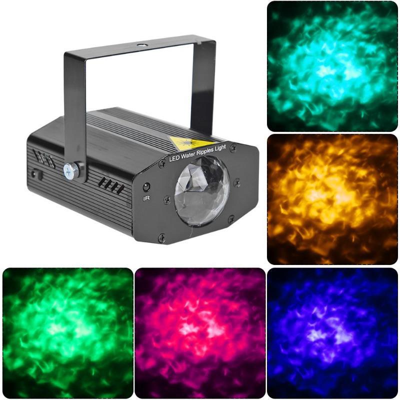 Water ripple projection light, starry sky light, night light, ambient light, gift room light, mini starry sky, dynamic LED ocean Specification drawing