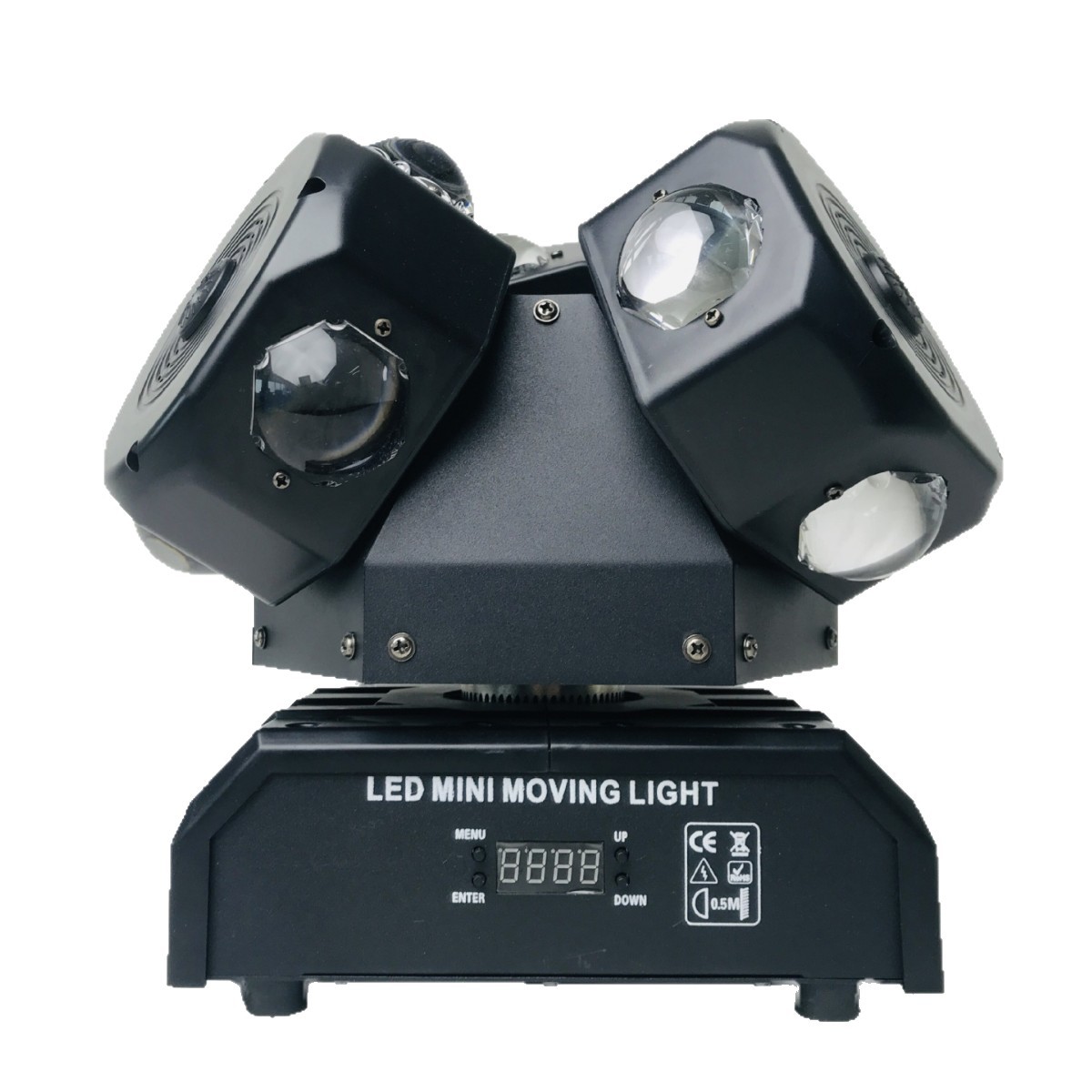Stage lights, fire wheels, three-headed LED moving head lights, ktv bars, dj rotating laser, flashing laser lights, beam lights Item Picture