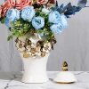 New ceramic electroplated decal golden general jar, European-style flower arrangement vase, handicraft display item, decorative storage jar Specification image