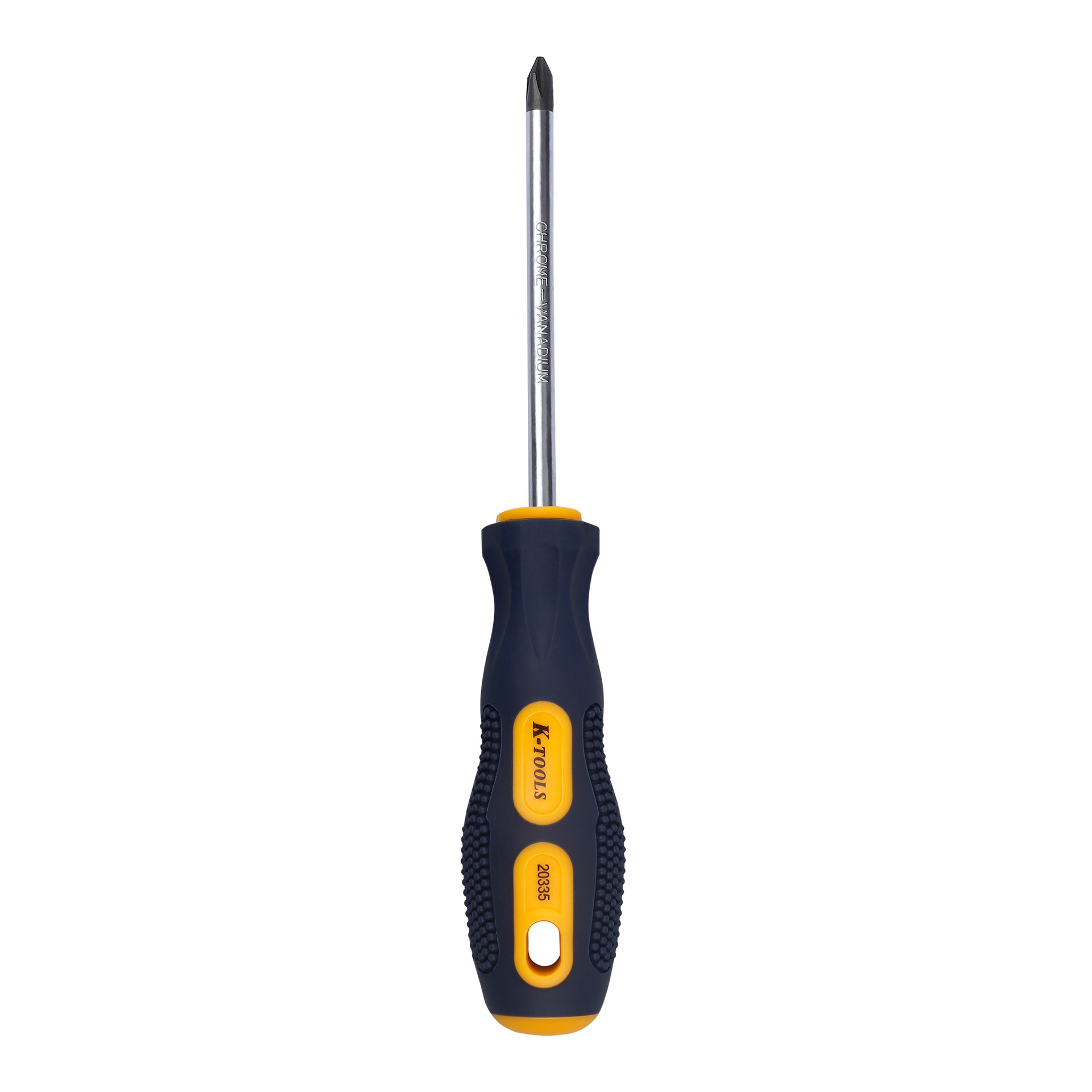 Flat-Head Phillips Screwdriver Multi-Function Strong Magnetic Screwdriver Screwdriver With Flat Mouth And Plum Screwdriver Massage Handle Item Picture