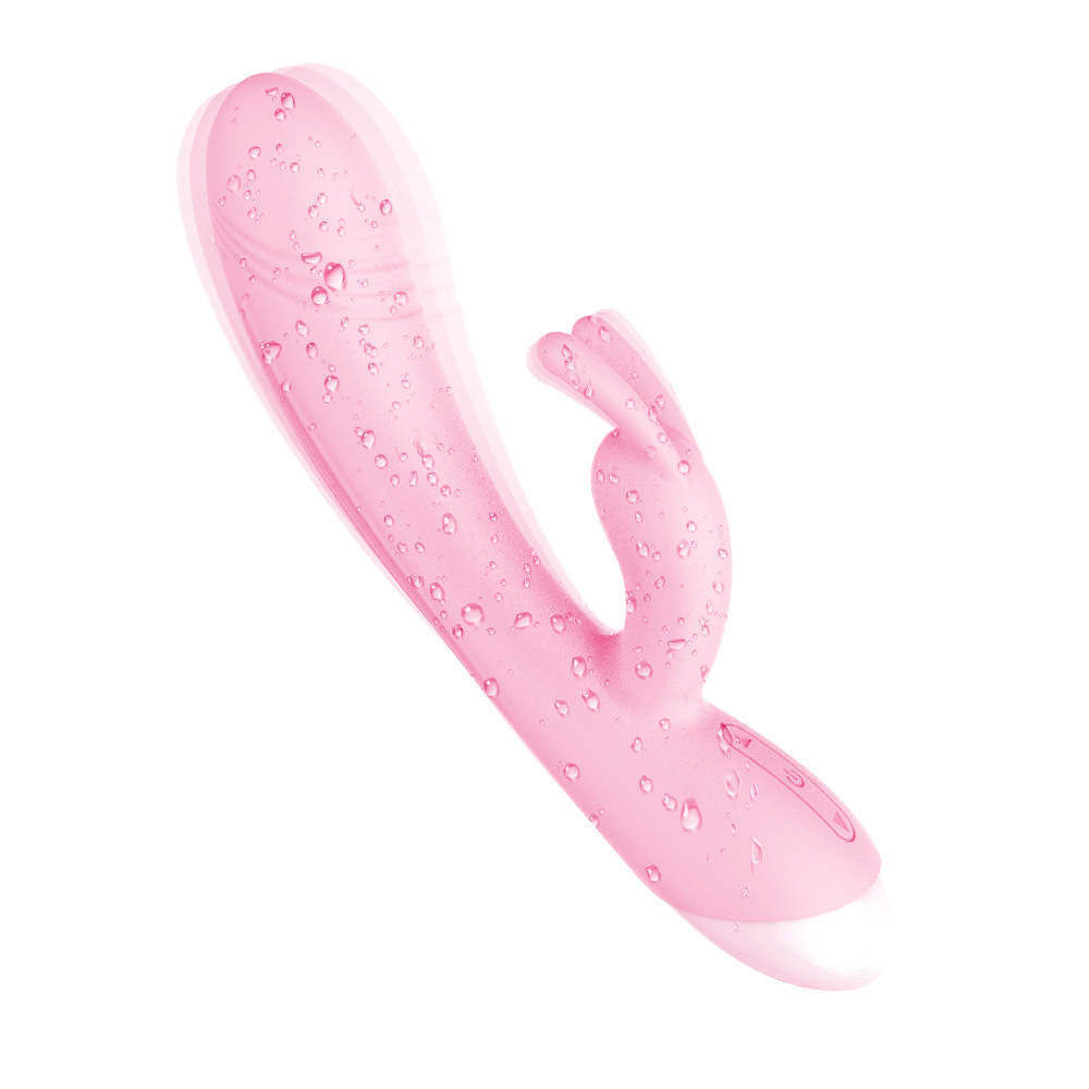 10-frequency dual-head vibrating rabbit female masturbator, electric stick, av vibrating stick, sex products Item Picture