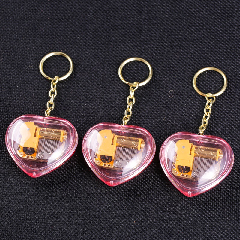 Metal movement wind-up music box Music box gift Girl child birthday gift Sky City living room decoration full figure