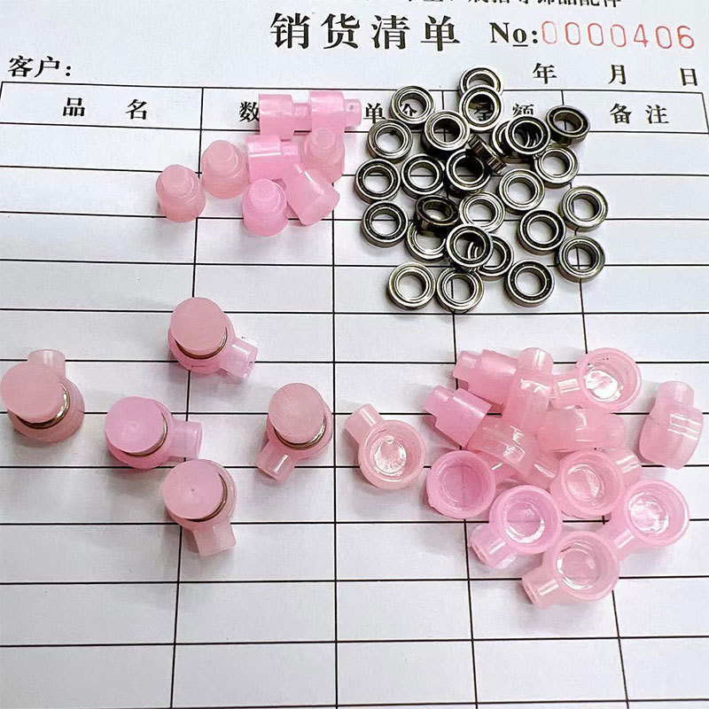 diy best-selling hair clips and hair strings, rotating small bearings, resin accessories, clothing and headwear accessories, cream glue materials Item Picture