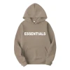 Cross-border essential double-line trendy brand new couple hooded sweatshirts, couple sports sweatshirts, one-piece consignment details Picture