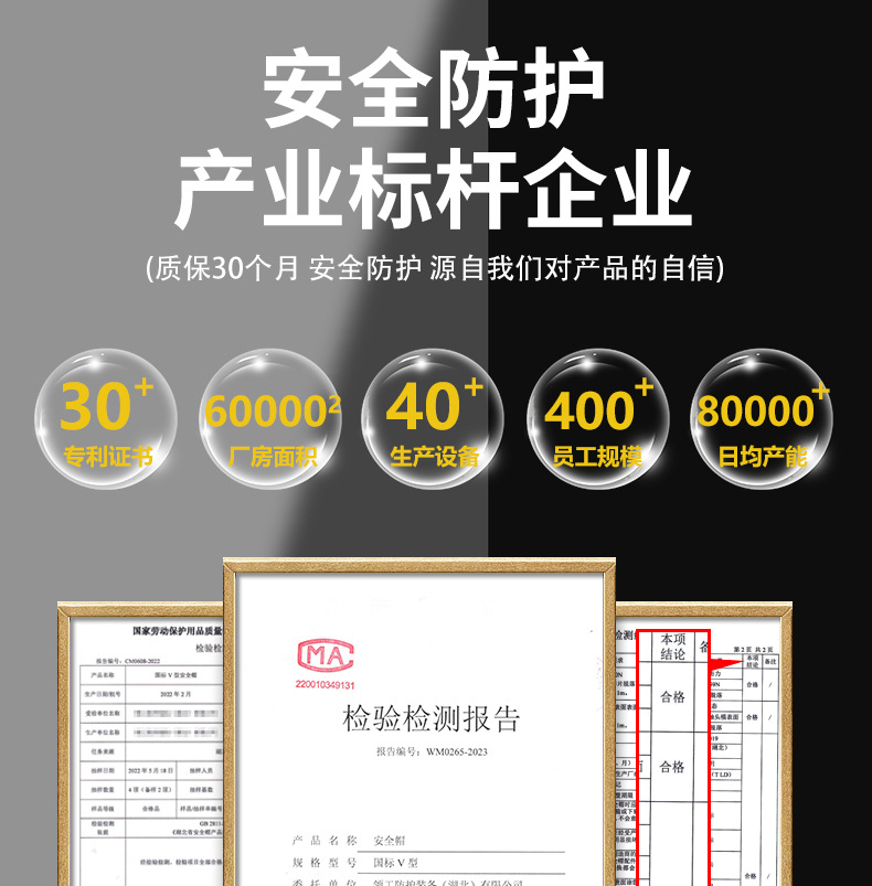 首盾国标工地透气头盔新盔式施工建筑工程抗砸加厚安全帽劳保防砸详情1